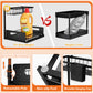 SPACEKEEPER Under Sink Organizer, Pull Out Cabinet Organizer 2-Tier Sliding Under Bathroom Cabinet Storage Rack Multi-purpose Under Sink Shelf for Kitchen Bathroom, Black, 1 Pack