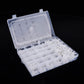 Letter Board Letters, 713 PRE-Cut Characters (3/4 and 1 Inch, White) with Sorting Tray