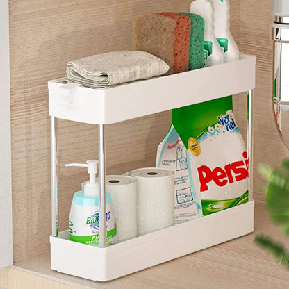 SPACEKEEPER Under Sink Organizers Storage, Bathroom Under Sink Shelf B –  spacekeeper